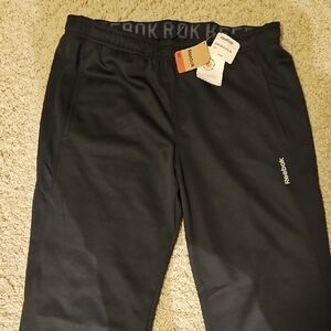 Reebok Men's Black Sweat Pants